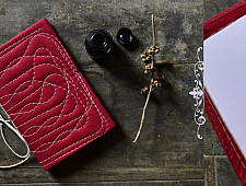 Bahi khata Red diary ☙ 12 { 9" X 6" }